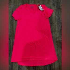 NWT Crazy Train Neon Pink Dress, Size XL